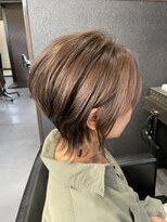 ル クール(le coeul)&nbsp;メリハリの効いたウルフボブスタイル