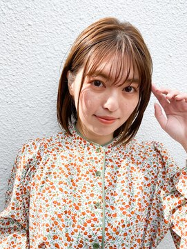 ミィ 浦和(mee) 【mee.】ユウ ボブ ベージュカラー