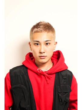 レンゲン(LENGEN) メンズかき上げニュアンスマッシュサイドパート韓国マッシュ９０