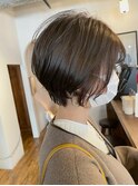 【loty minami】小顔丸みショートボブ×ショコラグレージュ