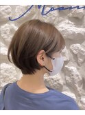 Moana#ミニマムショート#丸みショート#20代30代40代