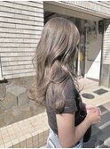 グレージュロング