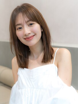 アンアミ オモテサンドウ(Un ami omotesando) 【Unami】フェイスレイヤー ミディアム 工藤 由佳