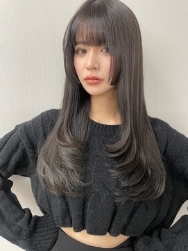 リッカ(LICCA) 【LICCA 伊崎優李】韓国ヘア/レイヤーカット/前髪/顔まわり