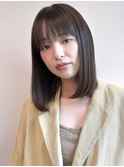 20代30代40代大人可愛いクビレイヤーミディアム