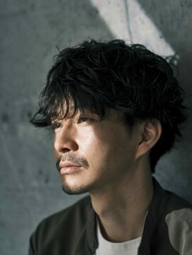 ノットバイベル 大宮(knot by belle) くせ毛風パーマ/ブルーブラック/ニュアンスパーマ/メンズ/大宮