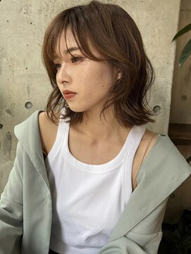 アミ 札幌(amie) 【natural】ミディアムボブ*20代30代40代50代