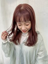 ヌープヘアーアイス(NUUP.hair ici)&nbsp;ブリーチなしピンクベージュ