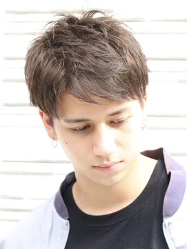 ローウェ バイ フィフス 立川メンズサロン(Louwe by fifth) ビジネスヘアメンズショートヘアスパイキーショートメンズヘア