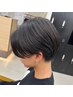 カット+ダウンパーマ　￥11000