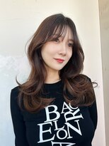 韓国風巻き／くびれヘア／顔まわり【自由が丘】