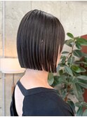ミニボブ/オリーブグレージュ/20代30代yi-11