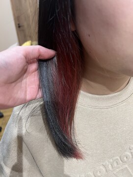 ジャガラ 津田沼店(JAGARA) レッドインナーカラー