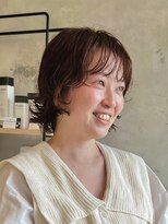 ニュイ(NUIT)&nbsp;大人マッシュショート丸みショート黒髪ショートベリーショート