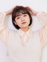 バサ 高田馬場店(BASSA) □ぱつっとボブ□【高田馬場髪質改善】