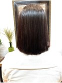 髪質改善ストレート