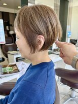 ハピネス 西大寺店(Happiness) 【50代・60代奈良】まとまり艶ショートボブ/髪質改善／しらさん