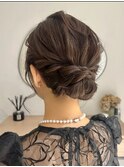 【ヘアセット】シニョン