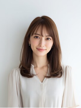 e.m.a プレミアムビューティーサロン 栄駅店(e.m.a PREMIUM BEAUTY SALON) レイヤーカット/イメチェン/外ハネボブ/美髪/ワイドバング/髪型