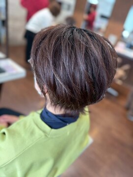 ヘアーショップ エヌアンドエー 幸手店(hairshop N&A) おしゃれに白髪を染める¨グレイカラー¨/白髪染め/モカブラウン