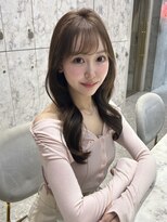 シーシンジュク 新宿南口(Sea shinjuku)&nbsp;大人ガーリー×ダークアッシュ[似合わせカット/ミディアム]