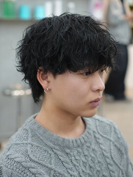 フィフス 栄(fifth) ラフにキマる◎マッシュ×シャドウパーマ