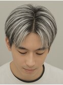 メンズハイライトバレイヤージュメッシュ