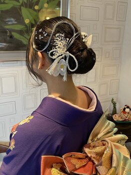 クーヘアー(CUUHAIR)の写真/【六番町駅&日比野駅徒歩15分】成人式/結婚式/卒業式など…シーンに合わせてあなたの魅力を引き立てます♪