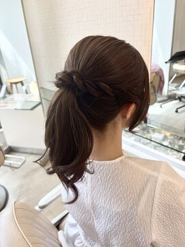 アンティ ブランシェ(an-t BRANCHE) ポニーテールヘア