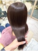 【ナツミ】ほんのりラベンダーなチョコレートカラー