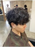 メンズマッシュシャドウパーマメンズパーマ