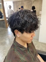 ニアウ 伊勢崎連取店(Niau)&nbsp;メンズマッシュシャドウパーマメンズパーマ