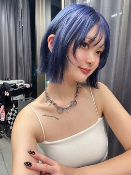 ジュエム(jouerm) ブルーバイオレットで個性ビビットカラー