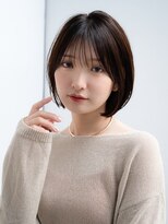 エインアンリー 表参道(AIN.ANLY.)&nbsp;前髪あり大人小顔ボブ 30代40代50代【AIN.表参道】川原