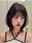 福岡ボブ/縮毛矯正/ぱつっとボブ/ボブ/髪質改善/レイヤーボブ   