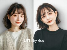 ユニバイリサ 天神大名店(uni by risa)の雰囲気（オリーブベージュや透け感ブラウンもダメージレスに♪天神大名）