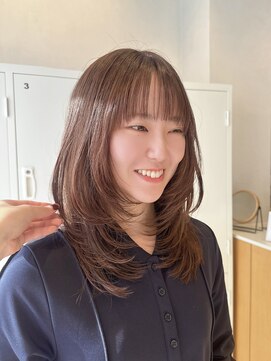 《wakana》ざくざくミディアムレイヤー♪