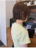 ナチュラルカールボブ
