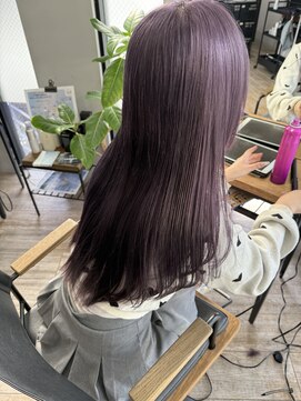 【THREE STAR】ケアブリーチラベンダーカラー☆