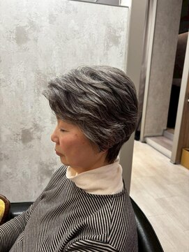 ロアン 福津店(roan) パーマ・ミセスショート