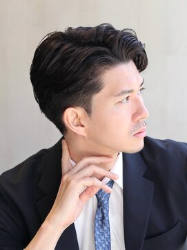 プライベートバーバー 武蔵小杉 新丸子(PRIVATE BARBER) テーパーフェードルーズパーマビジネスパーマ<理容室>武蔵小杉