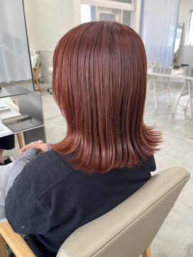オンド(onde) オレンジレッドカラー