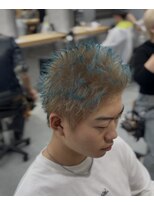 ブラック 渋谷 2nd(BLUCK)&nbsp;デザインカラースパイキーショート