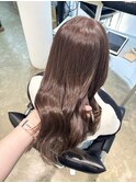 やわらかグレージュ