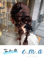 エマヘアデザイン(e.m.a Hair design)&nbsp;あみポニー
