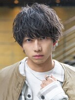 シティ メンズ(CITY men's) メンズフェザーパーマツーブロックシャドウパーマウルフ