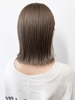 美容室 スタイルエキシティ(STYLE EKI CITY)&nbsp;ブリーチなしダブルカラー ミルクティーベージュ 透明感カラー