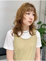 クリアーオブヘアー 栄南店(CLEAR of hair)&nbsp;イエローブラウン×レイヤー/RIHO