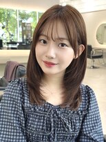 ポーチバイハニー オモテサンドウ(PORCH by HONEY omotesando)&nbsp;ミディアムヘアレイヤーモカブラウン2