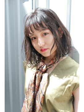 ラボ(Ravo) [Ravo]くせ毛風小顔切りっぱなしボブ